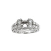 18K White Gold BJ7231R1 Women's Ring With 1.30 CT Diamonds