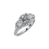 18K White Gold BJ7898R Women's Ring With 1.14 CT Diamonds