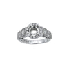 18K White Gold BJ7767R Women's Ring With 1.27 CT Diamonds