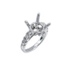 18K White Gold BJ7348R3 Women's Ring With 0.56 CT Diamonds