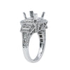 18K White Gold BJ6336R1 Women's Ring With 1.10 CT Diamonds