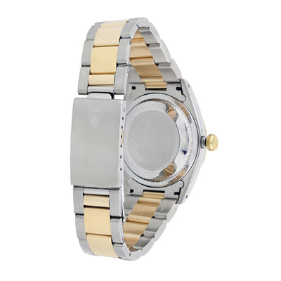 Rolex Date 36MM Stainless Steel & Yellow Gold 15003