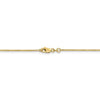 10k Yellow Gold .90mm Round Snake Chain Available 16"-24"