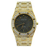 Audemars Piguet Custom Royal Oak Lady 18k Yellow Gold Flooded in Diamonds