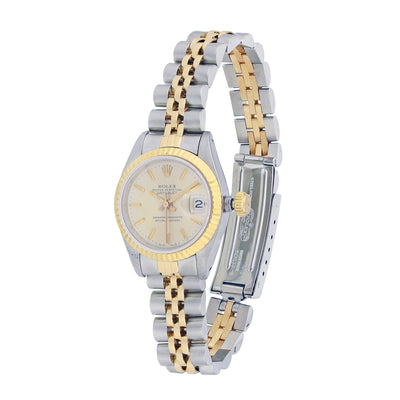 Rolex Lady Datejust 26MM Stainless Steel & Yellow Gold 69173