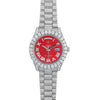 18K White Gold Rolex Diamond Watch, Day Date II 218239 41mm, Red Dial With 20.70CT Diamonds