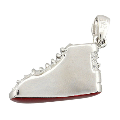 Sneaker Pendant with Diamonds