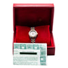 Rolex Datejust Two Tone Diamond Watch, 69173 26mm, White with Roman Numerals Dial with 0.80CT Diamond Bezel