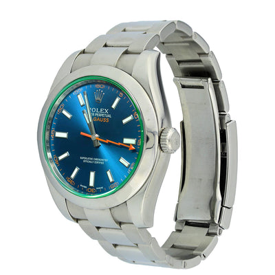 Rolex Milgauss Stainless Steel 40MM 116400