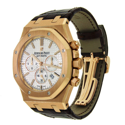 Audemars Piguet Royal Oak Chronograph with Brown Leather Strap 26320OR.OO.D088CR.01