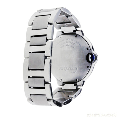 Cartier Ballon Bleu Stainless Steel Large Size Stainless Steel