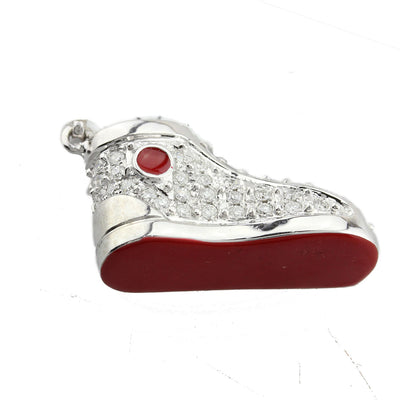 Sneaker Pendant with Diamonds