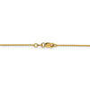 14K Yellow Gold 1.15 mm Oval Open Cable Link Chain Available Sizes 16"-20"