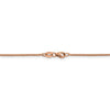 14K Rose Gold .95 mm Open Franco Chain Available in Sizes 16"-24"