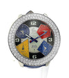 5 Time Zone Blue Watch By Jacob & Co