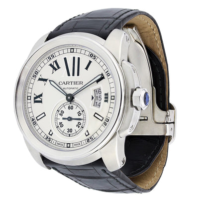 Cartier Calibre Stainless Steel 42MM W7100037