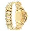 18K Yellow Gold Rolex Diamond Watch, Day Date President 36mm, Diamond with Roman Numerals dial W/ 12CT Diamond Bezel & Lugs