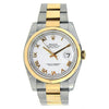 Rolex Oyster Perpetual DateJust Two Tone Stainless Steel and Yellow Gold Jubilee Band 36MM 116203