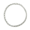 18K White Gold Diamond Tennis Bracelet With Round Cut Diamonds 13.25CT