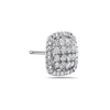 18K White Gold Ladies Earrings With 1.32 CT Diamonds