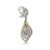 18K White Gold Ladies Earrings With 2.59 CT Diamonds