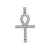 Unisex 14K White Gold Pendant with 4.05 CT Diamonds