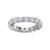 Men's 14K White Gold Band with 5.44 CT Diamonds