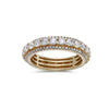 Ladies 14k Yellow Gold With 1.25 CT Wedding Band