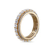 Ladies 14k Yellow Gold With 1.25 CT Wedding Band