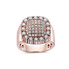 Men's 14K Rose Gold Ring with 2.21 CT Diamonds