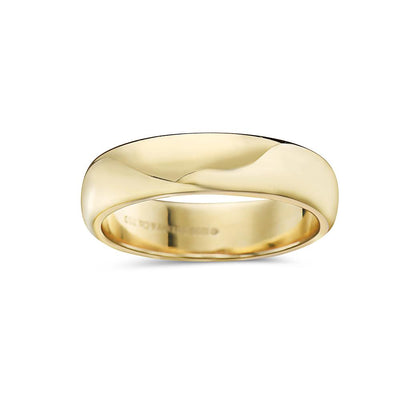 Men's 18K Yellow Gold Band