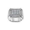 Men's 14K White Gold Ring with 3.04 CT Diamonds