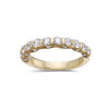 Ladies 18K Yellow Gold With 1.09 CT Diamond Wedding Band