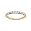 Ladies 18K Yellow Gold With 0.45 CT Diamond Wedding Band