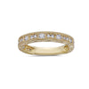 Ladies 18K Yellow Gold With  0.47 CT  Diamond Wedding Band