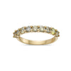 Ladies 18k Yellow Gold With 1.25 CT Diamonds Wedding Band