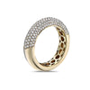 Men's 18K Yellow Gold Band with 1.38 CT Diamonds