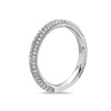 Ladies 18k White Gold With  0.78 CT Diamonds Wedding Band