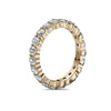 Men's 14K Yellow Gold Band with 3.40 CT Diamonds