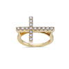 Ladies 14k Yellow Gold With 0.53 CT Right Hand Ring