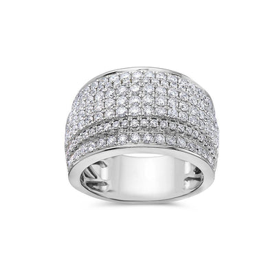 Ladie 18k White Gold With 1.97 CT Right Hand Ring