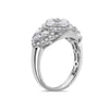 Ladies 18k White Gold With 1.71CT Right Hand Ring