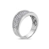 Ladies 14k White Gold With 1.25 CT Weddng Band