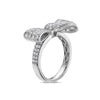 Ladies 18k White Gold With 1.14CT Right Hand Ring