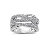 Ladies 18k White Gold With 0.64 CT Right Hand Ring