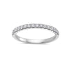 Ladies 18K White Gold With 0.32 CT Diamonds Wedding Band