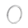 Ladies 18K White Gold With 0.32 CT Diamonds Wedding Band