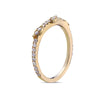 Ladies 18k Yellow Gold With 0.31 CT Diamonds Wedding Band