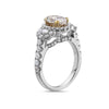 Ladies 18k White Gold With 2.70 CT Right Hand Ring