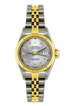 Rolex Datejust 26mm Yellow Gold and Stainless Steel Bracelet Lavender Dial